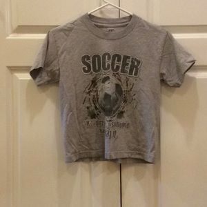 Boys Simply For Sports T Shirt Grey Small 6-8